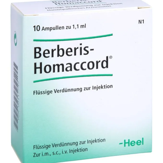 BERBERIS HOMACCORD Ampullen 10 St