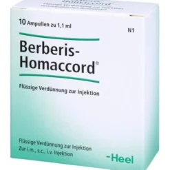 BERBERIS HOMACCORD Ampullen 10 St