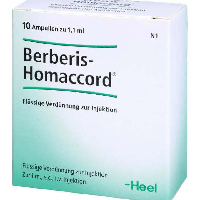 BERBERIS HOMACCORD Ampullen 10 St
