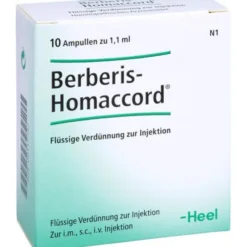 BERBERIS HOMACCORD Ampullen 10 St