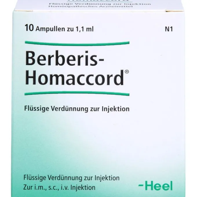 BERBERIS HOMACCORD Ampullen 10 St