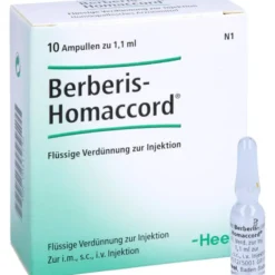 BERBERIS HOMACCORD Ampullen 10 St