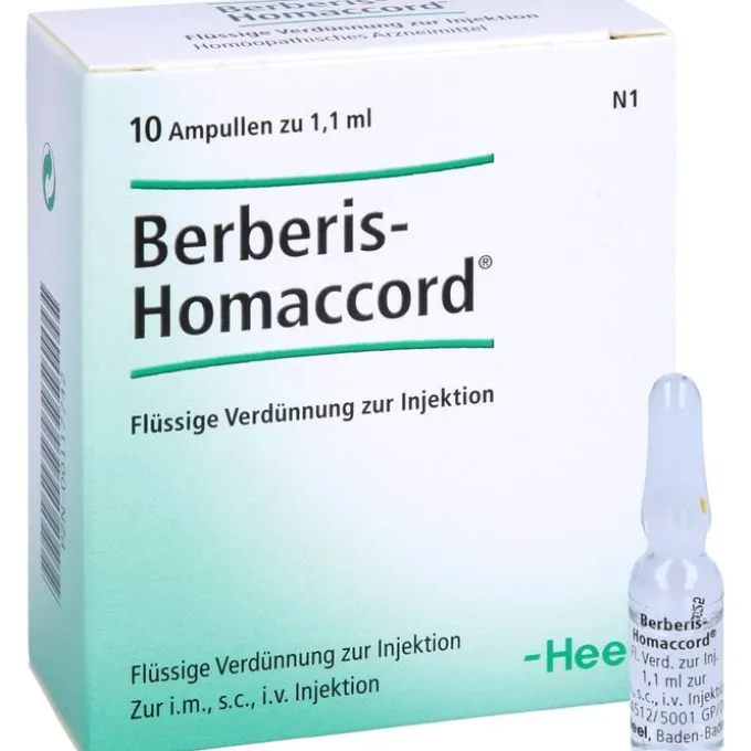 BERBERIS HOMACCORD Ampullen 10 St