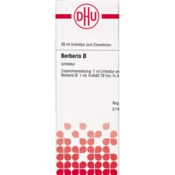 BERBERIS Urtinktur D 1 20 ml