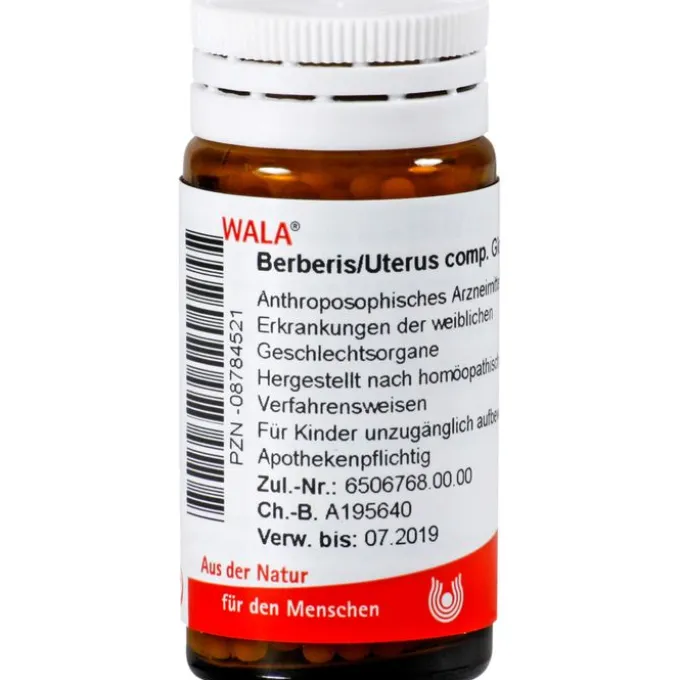 BERBERIS/UTERUS comp.Globuli 20 g