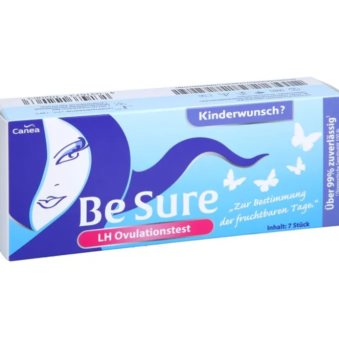 BE SURE Ovulationstest bei Kinderwunsch 7 St