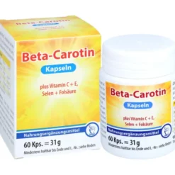 BETA CAROTIN KAPSELN+Vitamin C+E 60 Stück