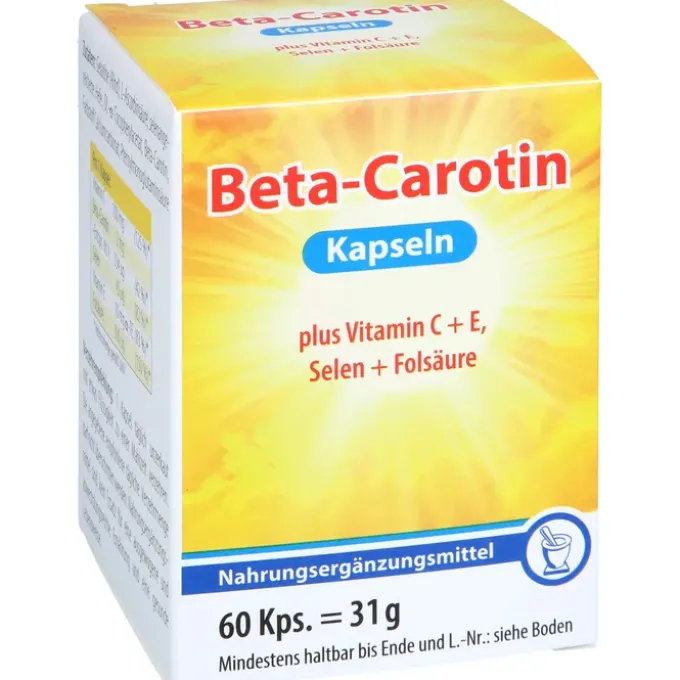 BETA CAROTIN KAPSELN+Vitamin C+E 60 Stück