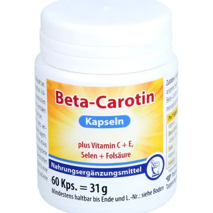BETA CAROTIN KAPSELN+Vitamin C+E 60 Stück