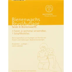 BIENENWACHS BRUSTAUFLAGE Scha/Woll/Vlies 3 St