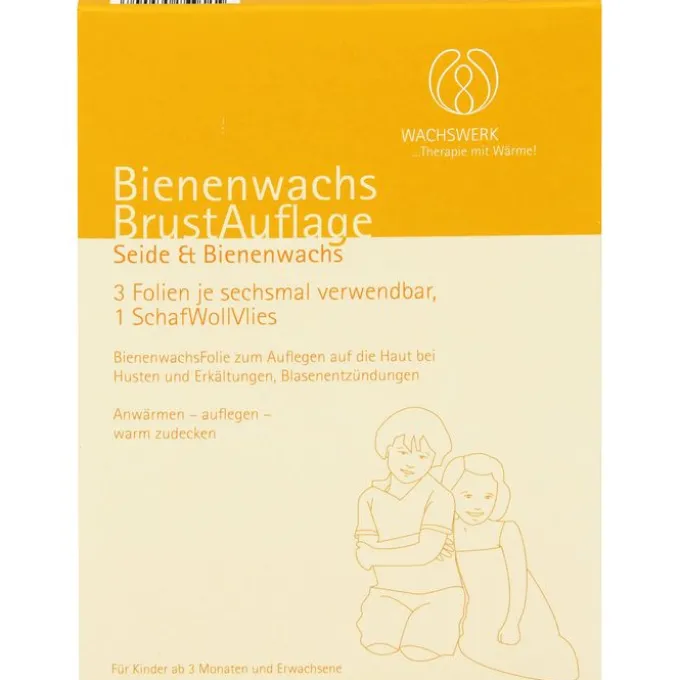 BIENENWACHS BRUSTAUFLAGE Scha/Woll/Vlies 3 St