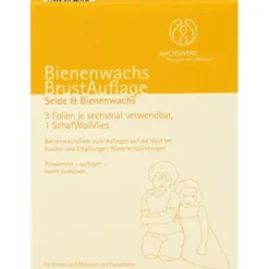 BIENENWACHS BRUSTAUFLAGE Scha/Woll/Vlies 3 St
