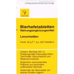 BIERHEFE TABLETTEN Levurinetten 250 Stück