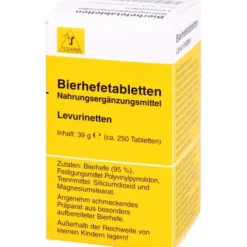 BIERHEFE TABLETTEN Levurinetten 250 Stück
