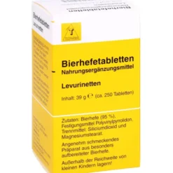 BIERHEFE TABLETTEN Levurinetten 250 Stück