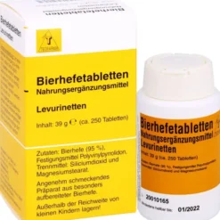 BIERHEFE TABLETTEN Levurinetten 250 Stück