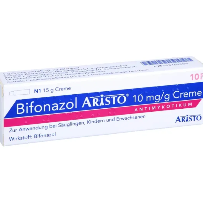 BIFONAZOL Aristo 10 mg/g Creme 15 g