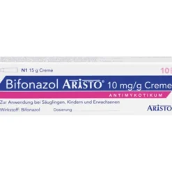 BIFONAZOL Aristo 10 mg/g Creme 15 g
