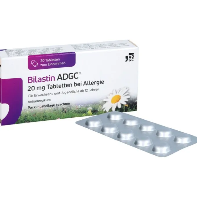 BILASTIN ADGC 20 mg Tabletten bei Allergie 20 St