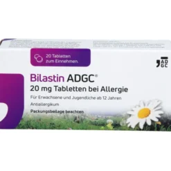 BILASTIN ADGC 20 mg Tabletten bei Allergie 20 St