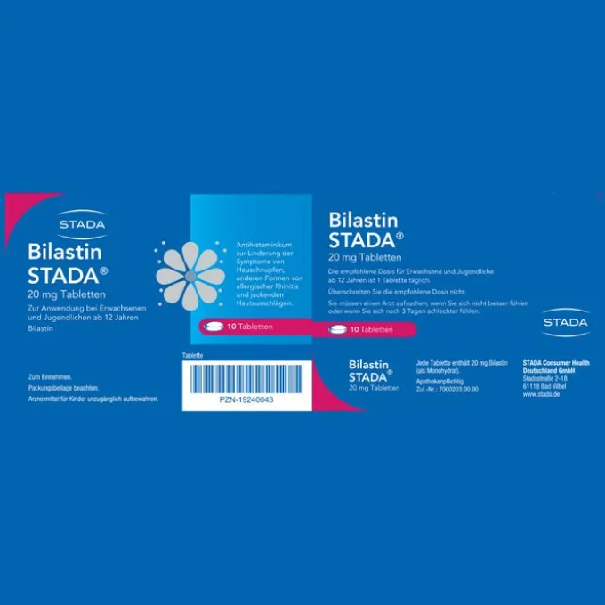 BILASTIN STADA 20 mg Tabletten 10 St