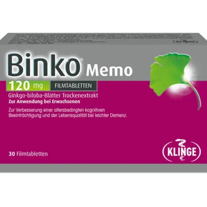 BINKO Memo 120 mg Filmtabletten 30 St