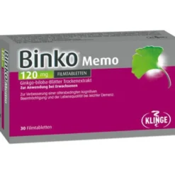 BINKO Memo 120 mg Filmtabletten 30 St
