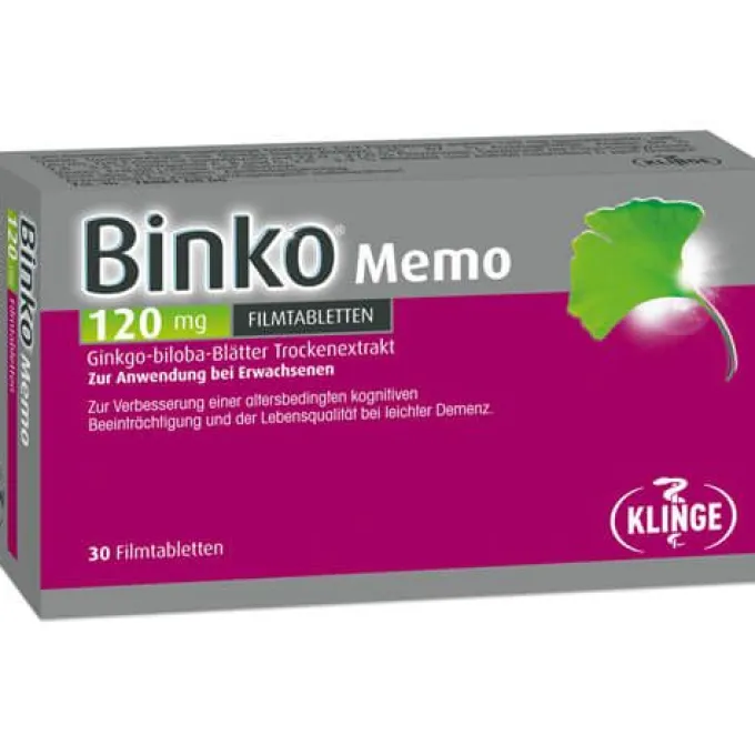 BINKO Memo 120 mg Filmtabletten 30 St