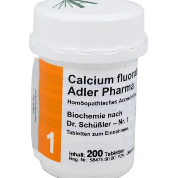 BIOCHEMIE Adler 1 Calcium fluoratum D 12 Tabletten 200 St