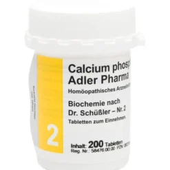 BIOCHEMIE Adler 2 Calcium phosphoricum D 6 Tabl. 200 St