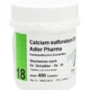 BIOCHEMIE Adler 18 Calcium sulfuratum D 12 Tabl. 400 St