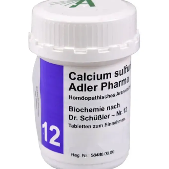 BIOCHEMIE Adler 12 Calcium sulfuricum D 6 Tabl. 400 St