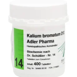 BIOCHEMIE Adler 14 Kalium bromatum D 12 Tabletten 400 St