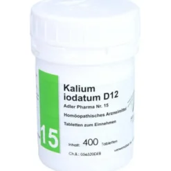 BIOCHEMIE Adler 15 Kalium jodatum D 12 Tabletten 400 St