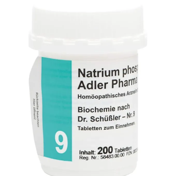 BIOCHEMIE Adler 9 Natrium phosphoricum D 6 Tabl. 200 St
