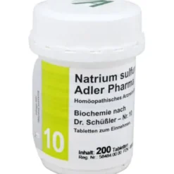 BIOCHEMIE Adler 10 Natrium sulfuricum D 6 Tabl. 200 St