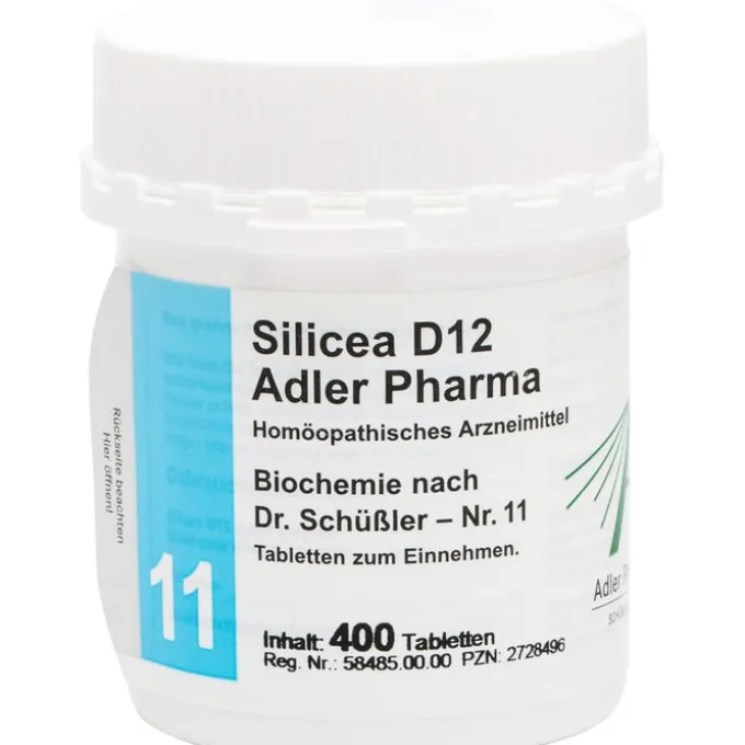 BIOCHEMIE Adler 11 Silicea D 12 Tabletten 400 St