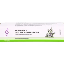 BIOCHEMIE 1 Calcium fluoratum D 6 Creme 100 ml
