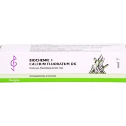 BIOCHEMIE 1 Calcium fluoratum D 6 Creme 100 ml