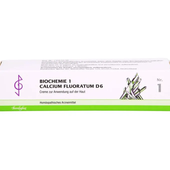 BIOCHEMIE 1 Calcium fluoratum D 6 Creme 100 ml