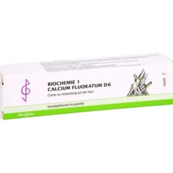 BIOCHEMIE 1 Calcium fluoratum D 6 Creme 100 ml
