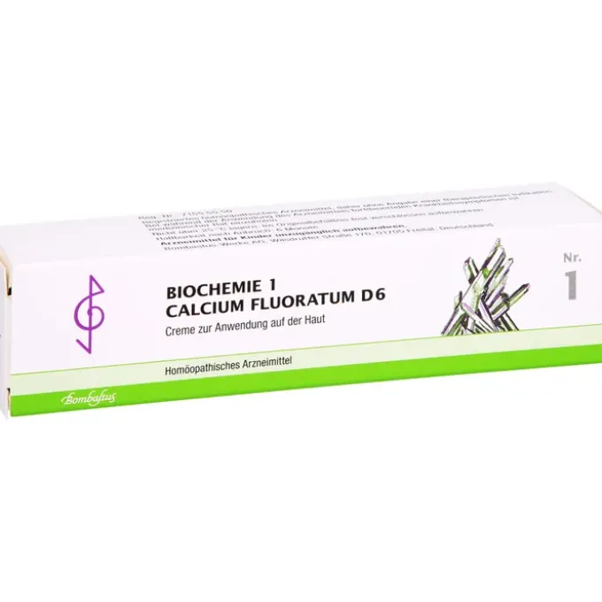 BIOCHEMIE 1 Calcium fluoratum D 6 Creme 100 ml