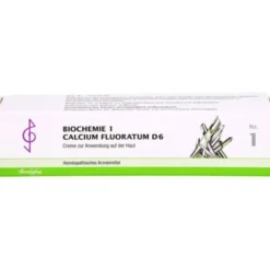 BIOCHEMIE 1 Calcium fluoratum D 6 Creme 100 ml