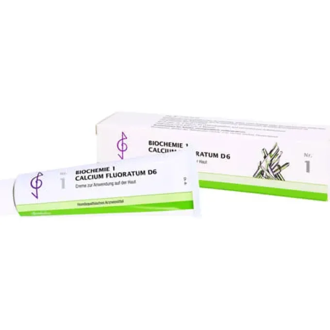 BIOCHEMIE 1 Calcium fluoratum D 6 Creme 100 ml