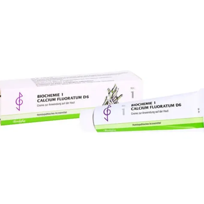 BIOCHEMIE 1 Calcium fluoratum D 6 Creme 100 ml