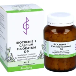 BIOCHEMIE 1 Calcium fluoratum D 6 Tabletten 500 St
