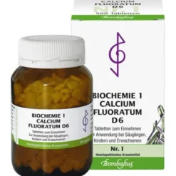 BIOCHEMIE 1 Calcium fluoratum D 6 Tabletten 500 St