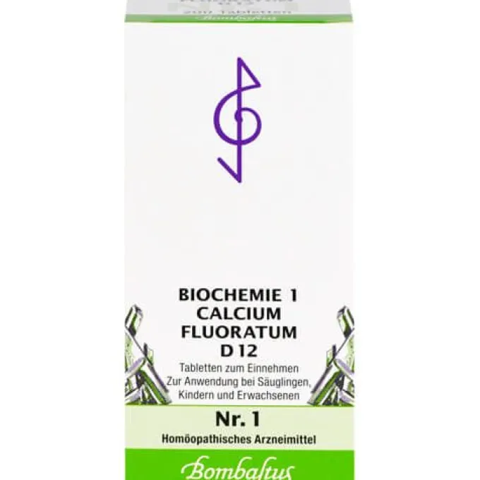 BIOCHEMIE 1 Calcium fluoratum D 12 Tabletten 200 St