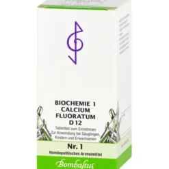 BIOCHEMIE 1 Calcium fluoratum D 12 Tabletten 200 St