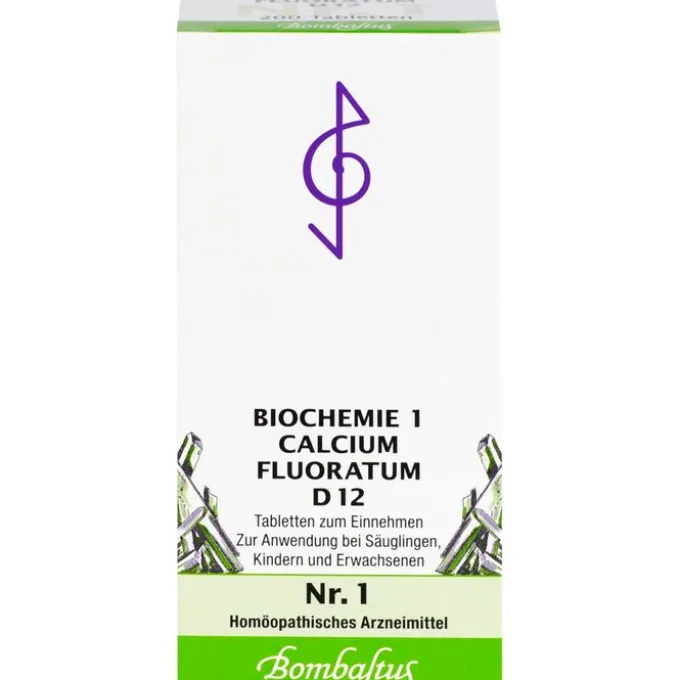 BIOCHEMIE 1 Calcium fluoratum D 12 Tabletten 200 St